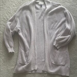 Universal Thread Light Tan Open Cardigan
